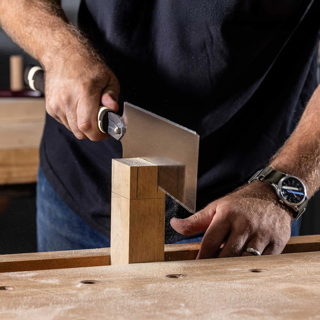 Temple Tool Ryoba Pull Saw Double Edge 4 - Power Tool Services