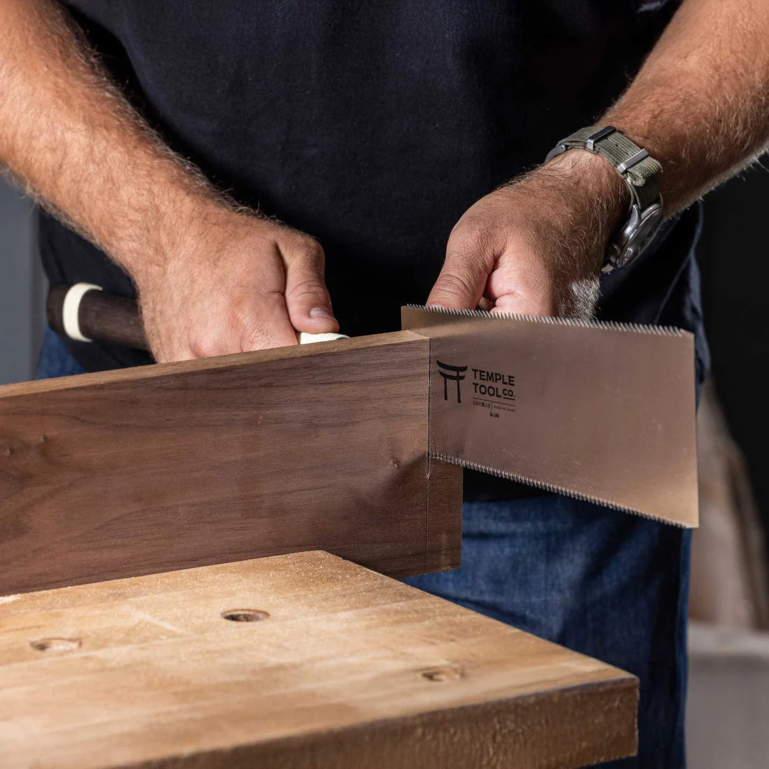 Temple Tool Ryoba Pull Saw Double Edge 6 - Power Tool Services