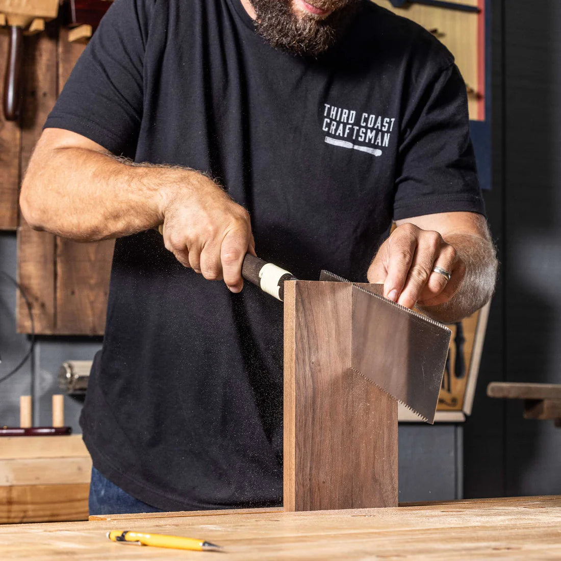 Temple Tool Ryoba Pull Saw Double Edge 7 - Power Tool Services