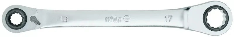 Wiha Double ring ratchet wrench 4in1 45421 1 - Power Tool Services