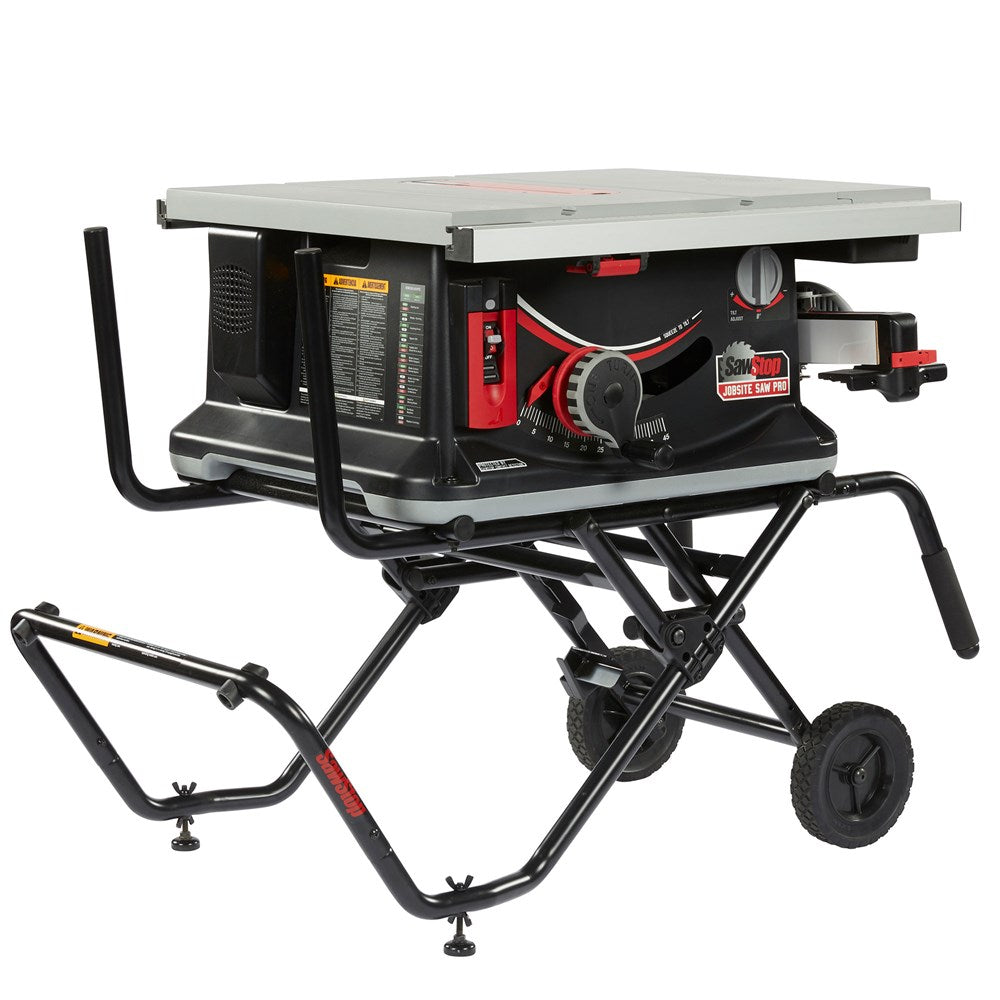 Buy SawStop Jobsite Saw Pro with Mobile Cart JSS230A50I from Power Tool Services - Image 1 | Best Price