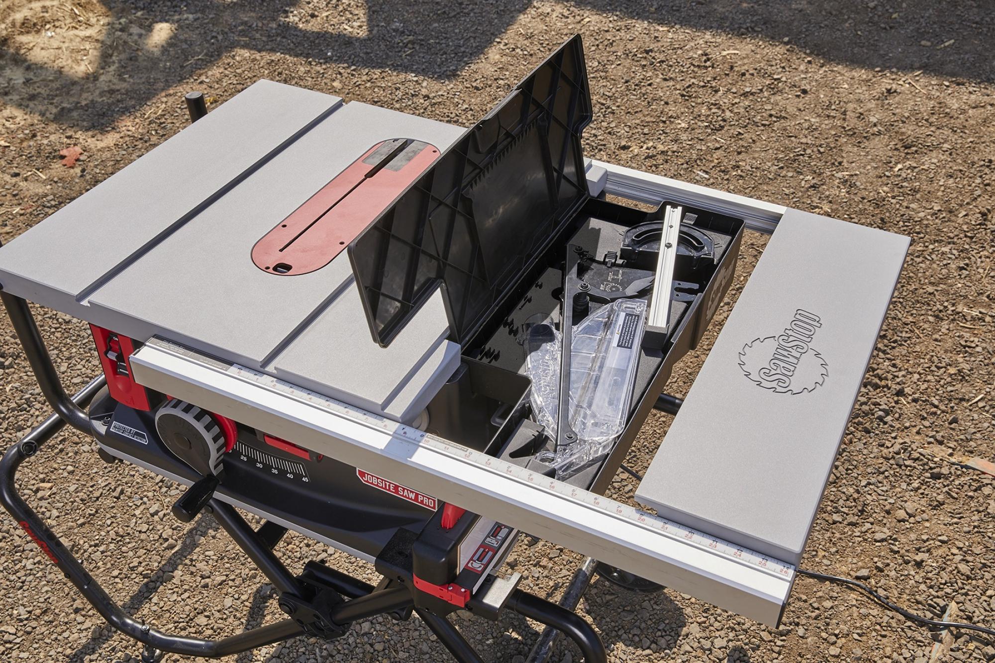 Buy SawStop Jobsite Saw Pro with Mobile Cart JSS230A50I from Power Tool Services - Image 8 | Best Price