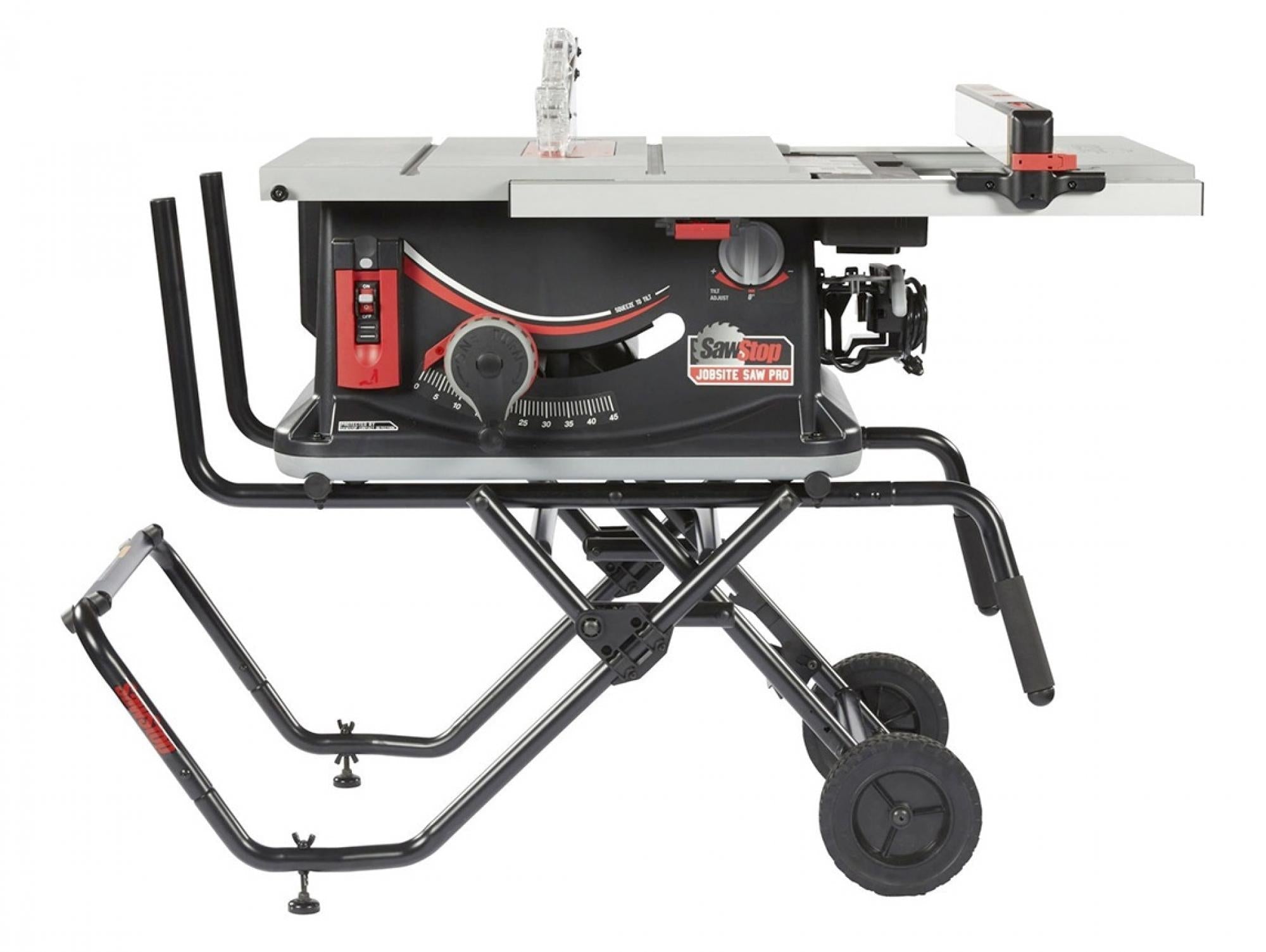 Buy SawStop Jobsite Saw Pro with Mobile Cart JSS230A50I from Power Tool Services - Image 2 | Best Price