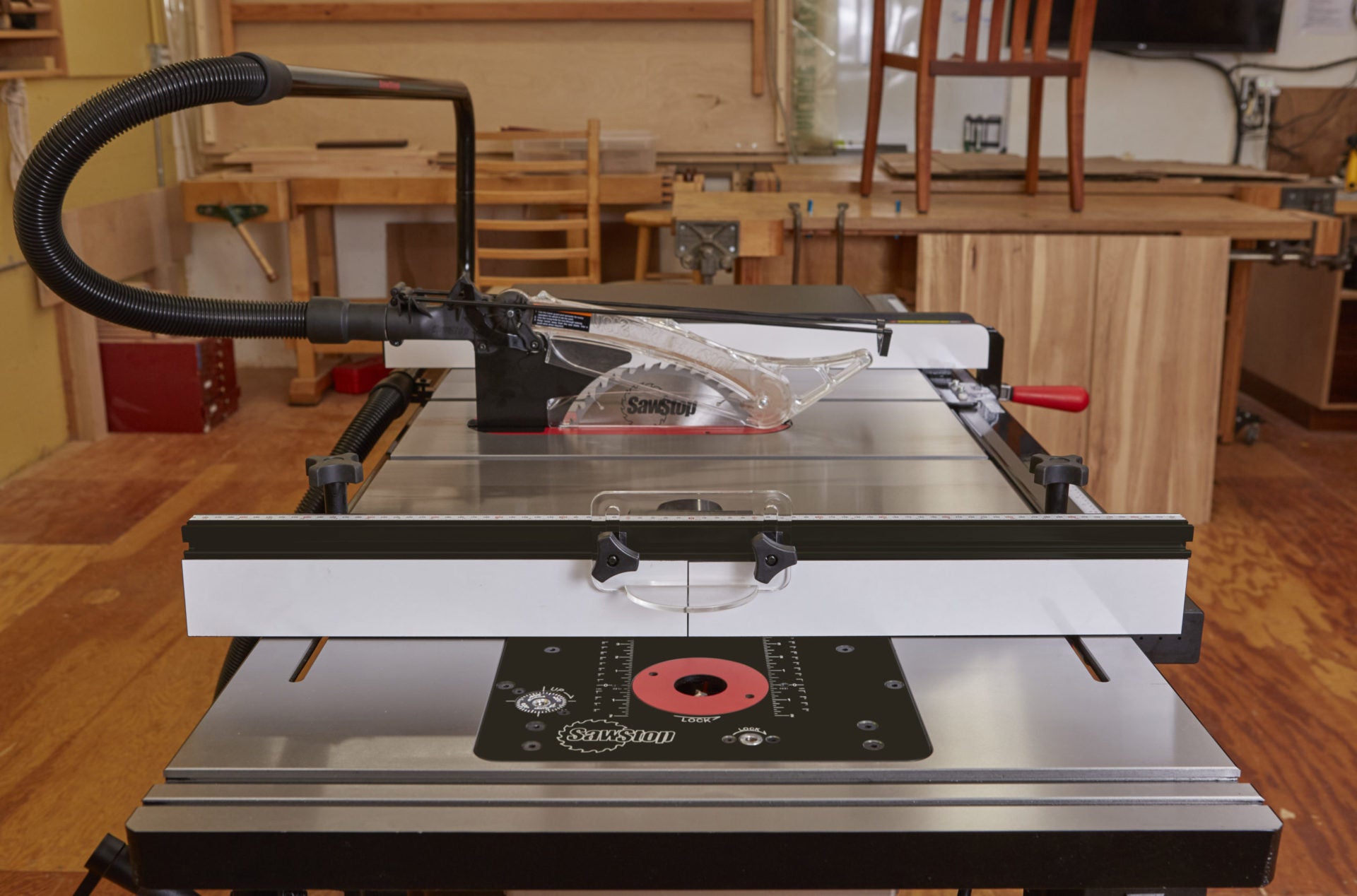 SawStop 27″ In-Line Router Table RT-TGP 5 - Power Tool Services