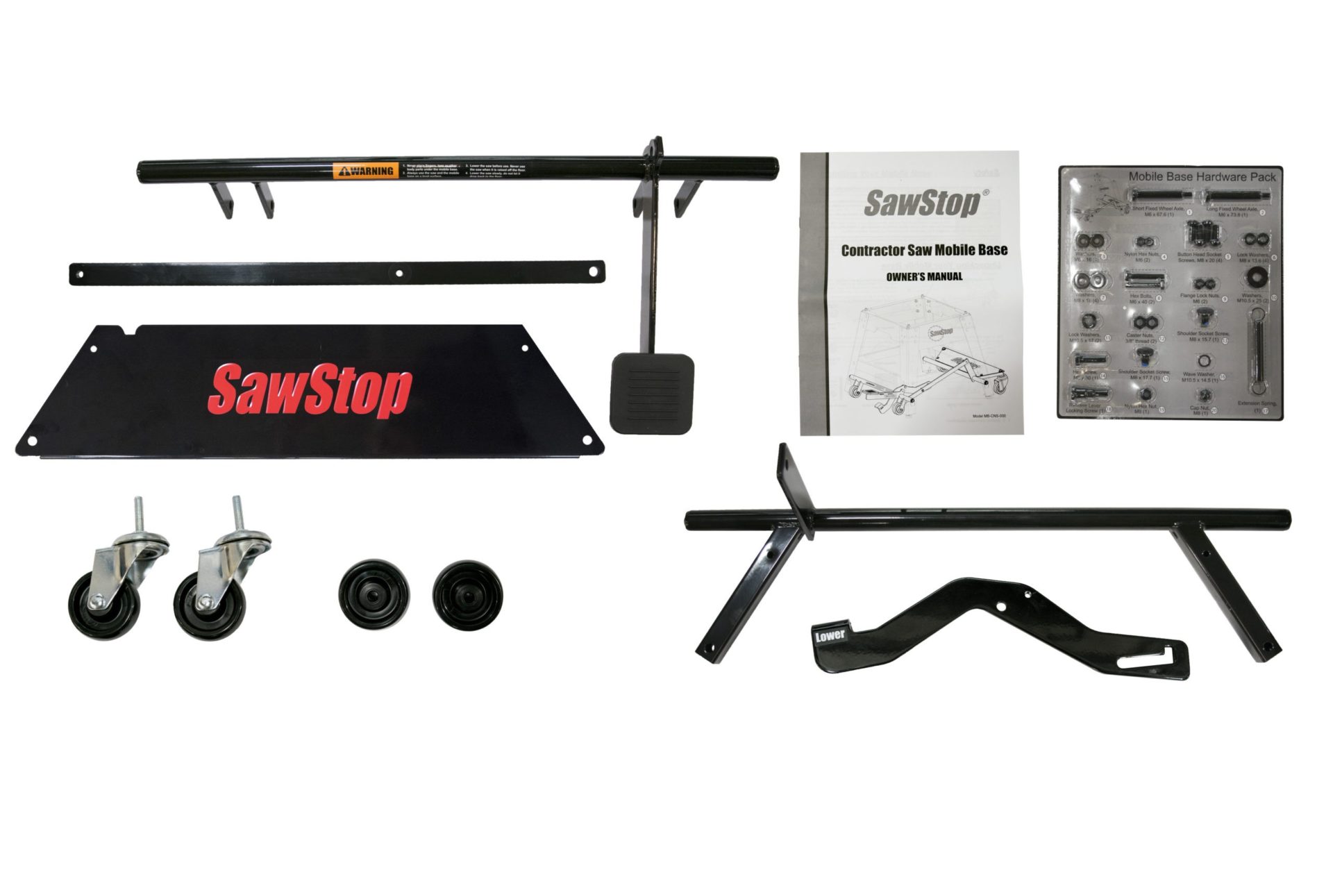 Buy Sawstop Contractor Saw Mobile Base MB-CNS-000 from Power Tool Services - Image 3 | Best Price