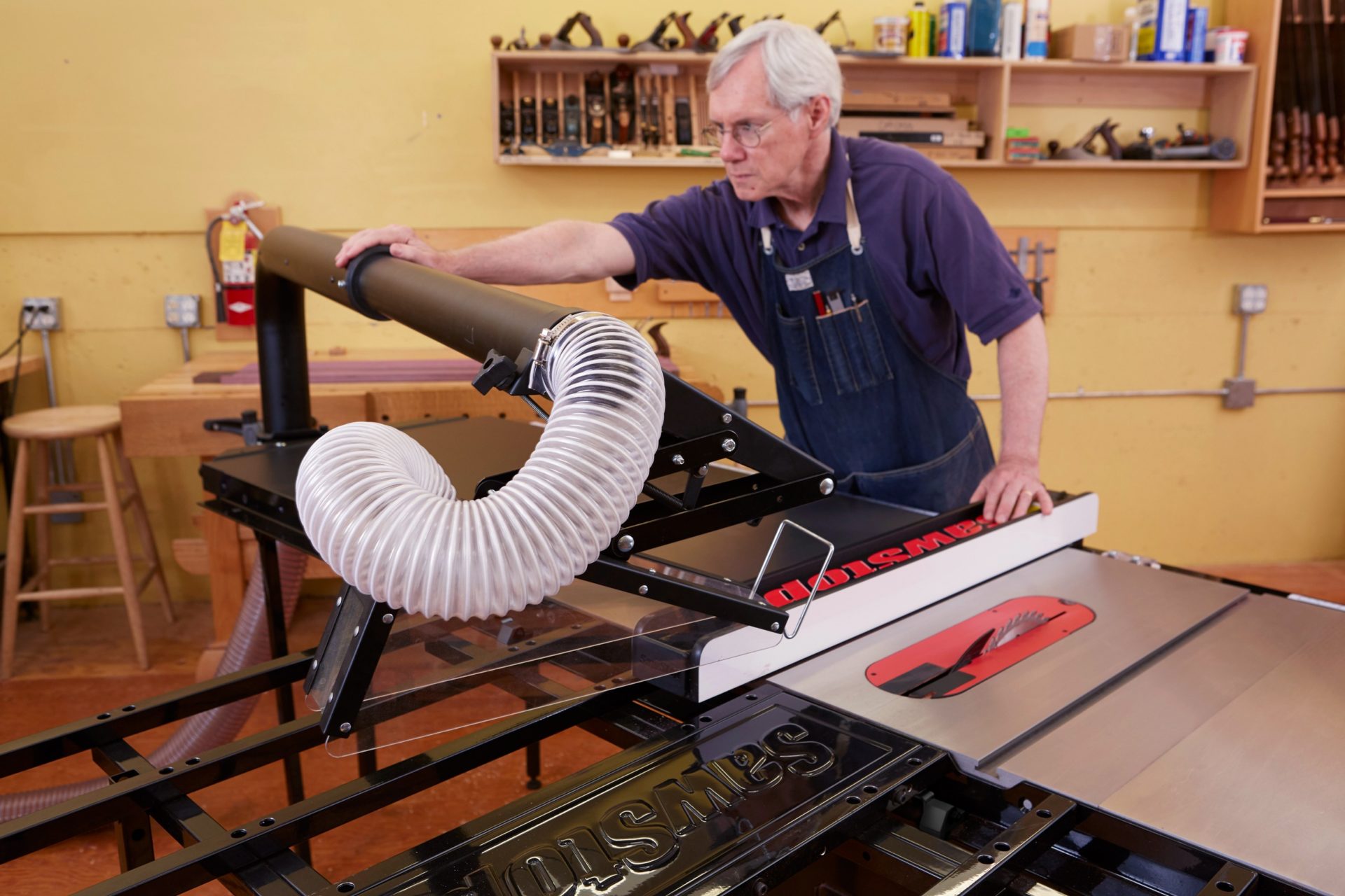 Buy Sawstop Floating Overarm Dust Collection TSG-FDC from Power Tool Services - Image 5 | Best Price