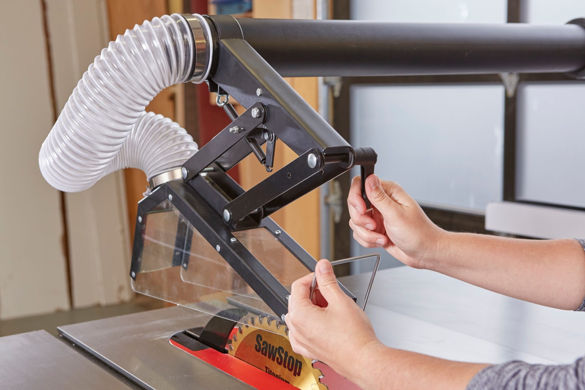 Buy Sawstop Floating Overarm Dust Collection TSG-FDC from Power Tool Services - Image 2 | Best Price