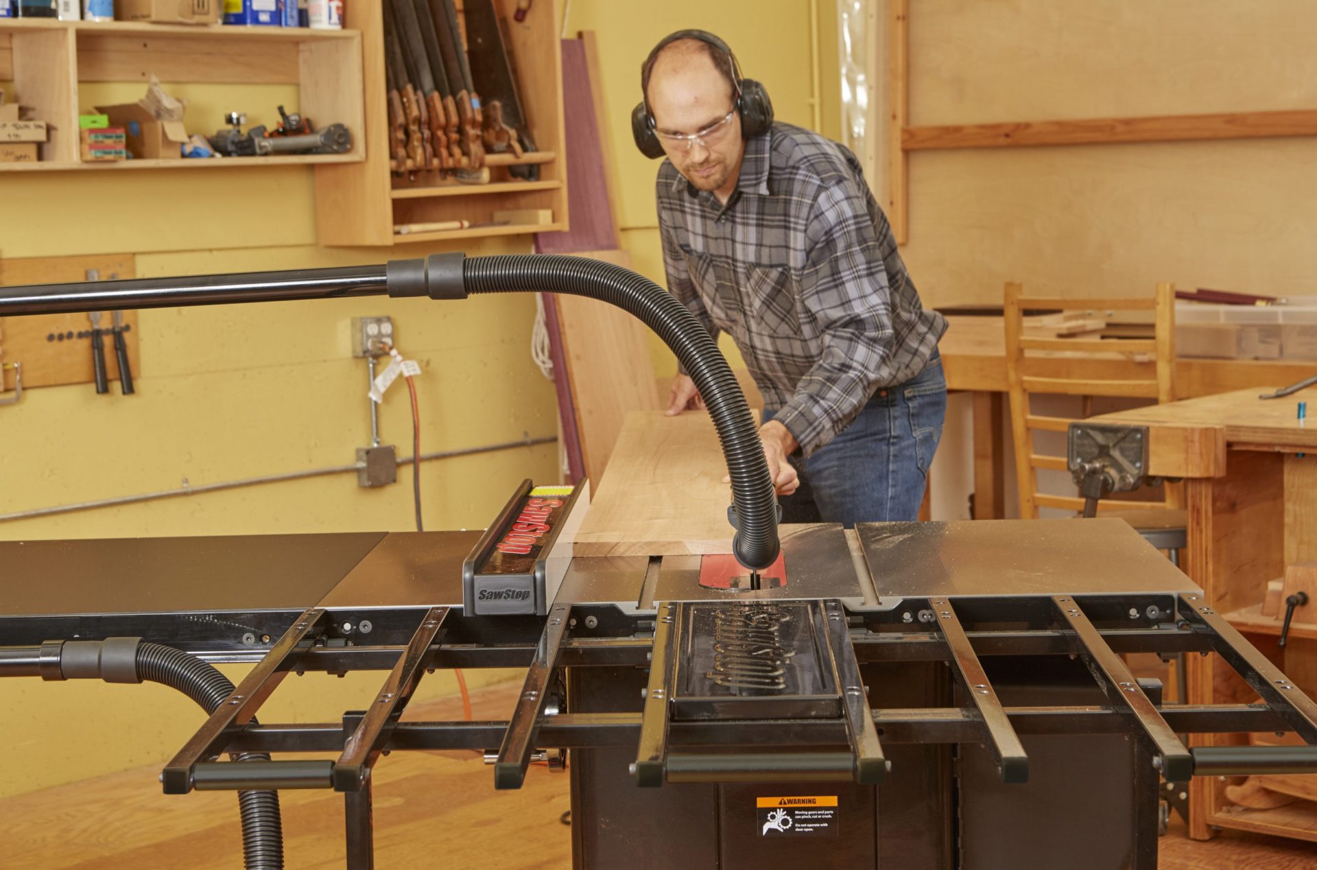 Buy Sawstop Folding Outfeed Table TSA-FOT from Power Tool Services - Image 2 | Best Price