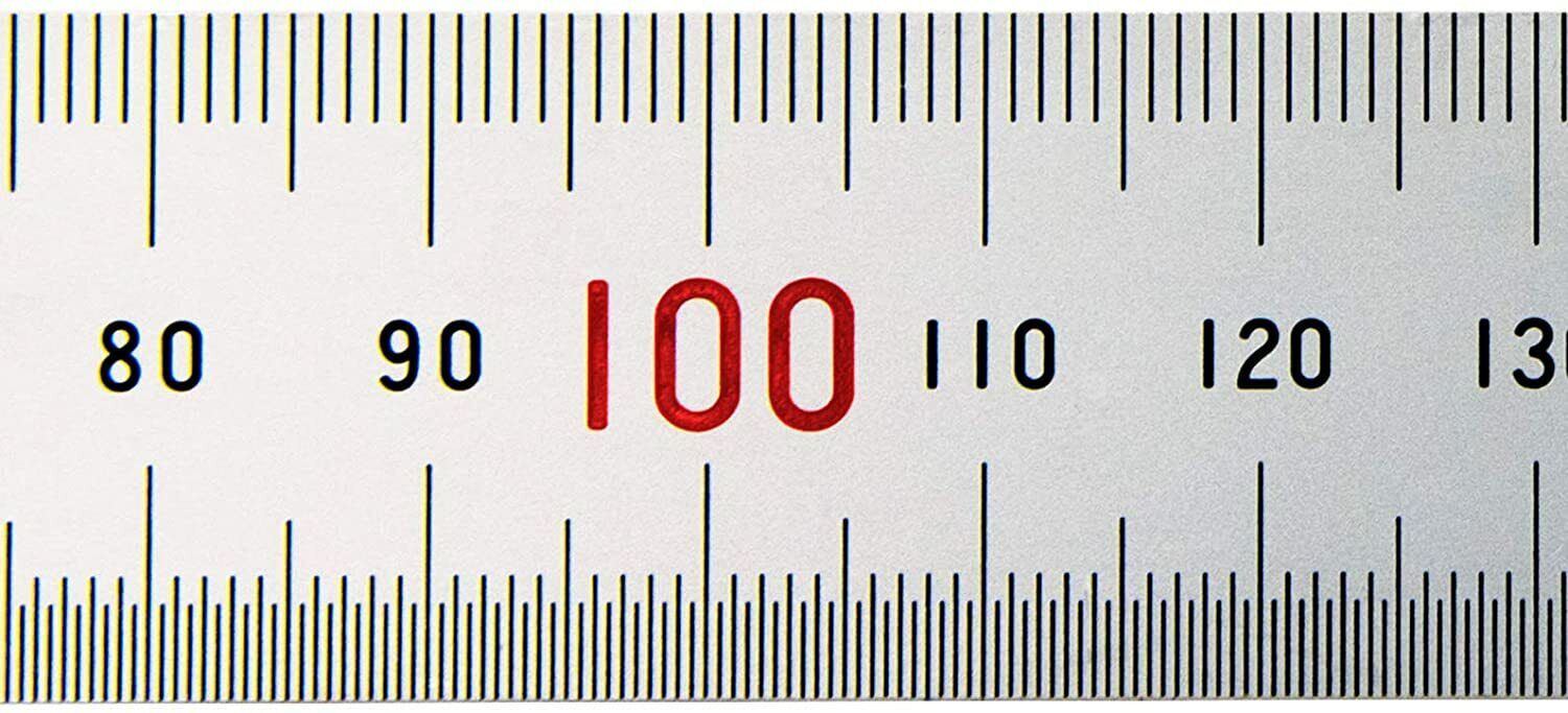 Buy Shinwa Metric Ruler with Stopper 300mm 76752 from Power Tool Services - Image 3 | Best Price