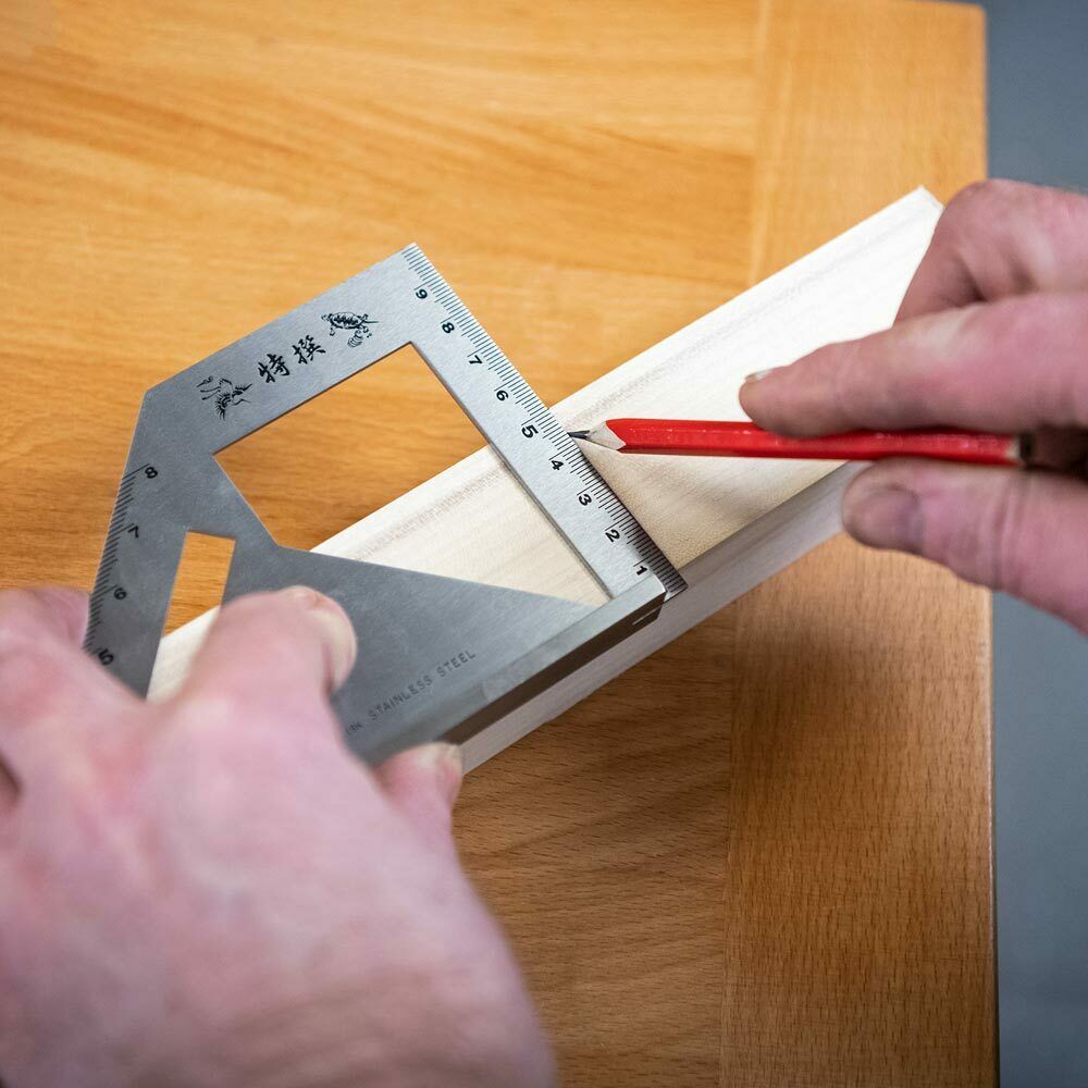 Buy Shinwa Stainless Steel Mitre Square 45deg and 90deg 62081 from Power Tool Services - Image 3 | Best Price
