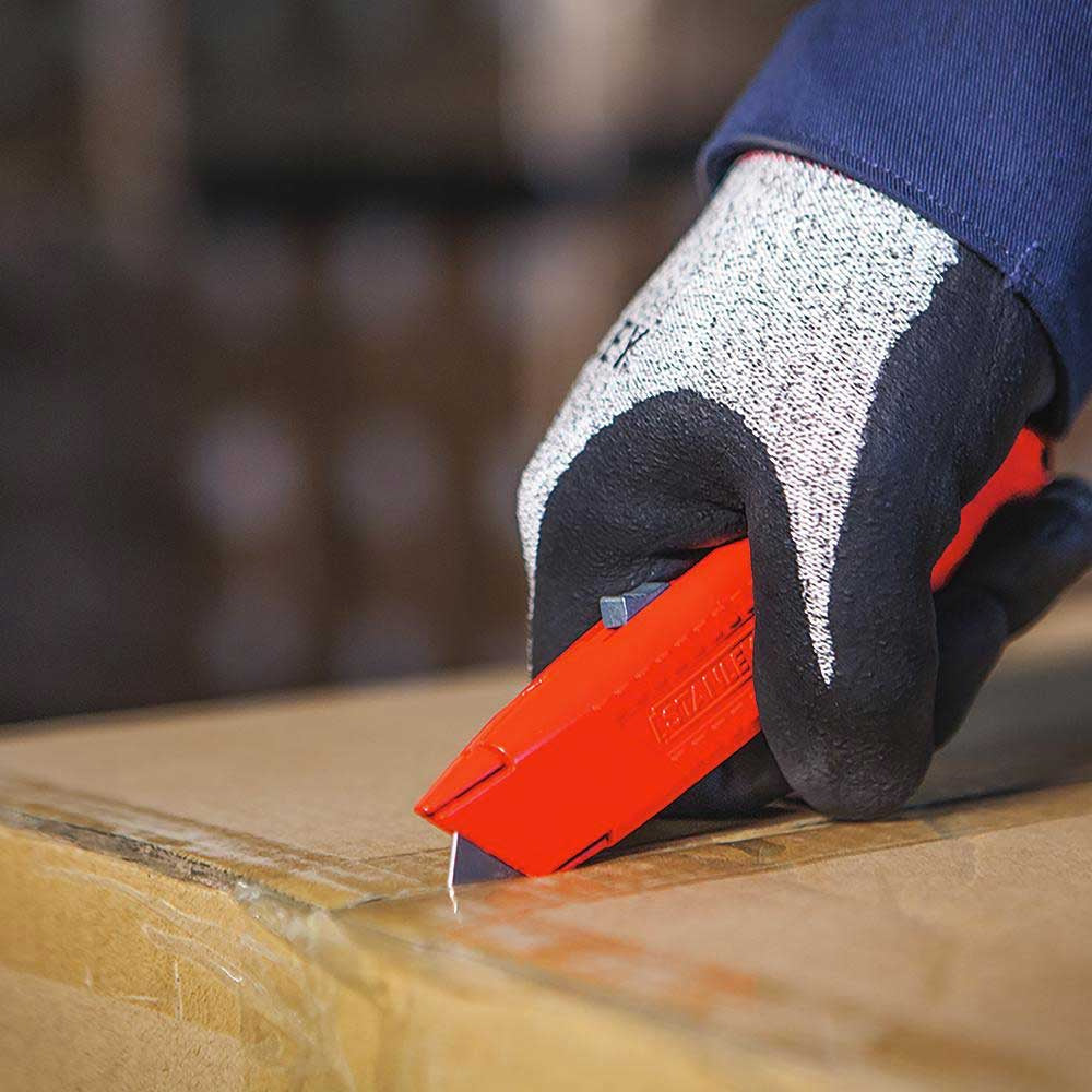 Buy Stanley Spring Loaded Retractable Red Safety Knife 10-189C from Power Tool Services - Image 3 | Best Price