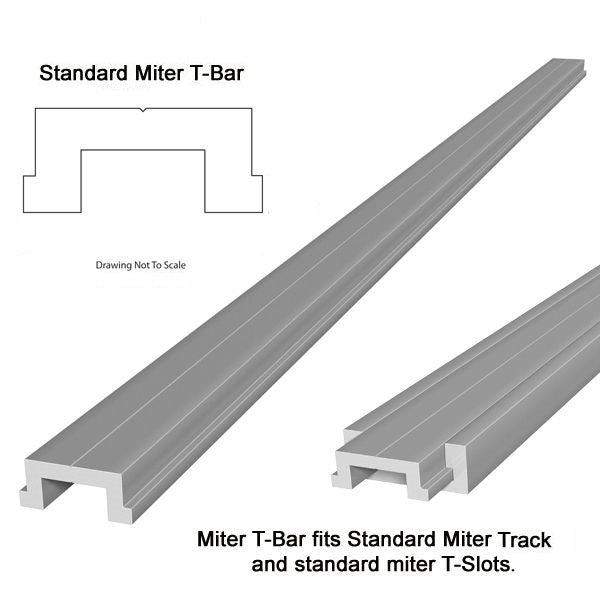 Buy T-Track Mitre Track 1.2m from Power Tool Services - Image 2 | Best Price