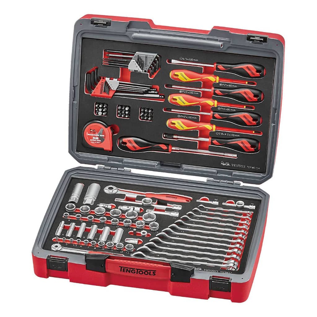 Buy Teng Tools 112PC Mecca Pro TC-6 EVA Foam Tool Kit from Power Tool Services - Image 1 | Best Price