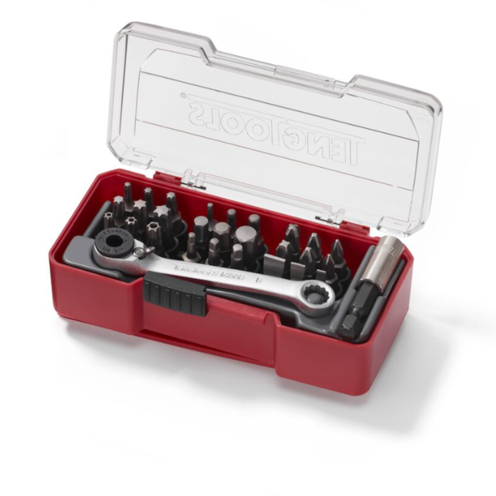 Buy Teng Tools BIT SET WITH BELT CLIP MIXED 29 PIECES from Power Tool Services - Image 1 | Best Price