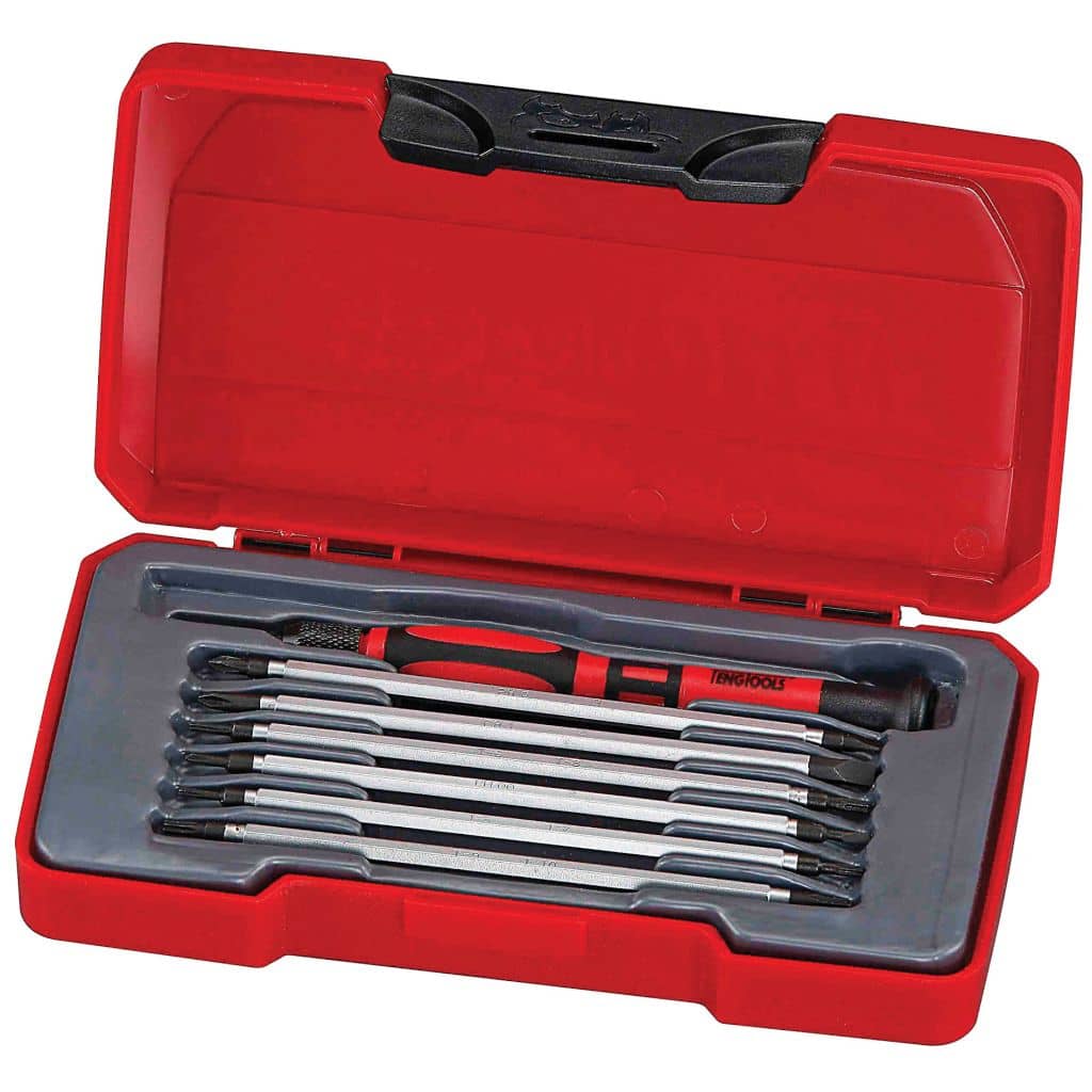 Buy Teng Tools 8PC Mini Screwdriver Set from Power Tool Services - Image 1 | Best Price