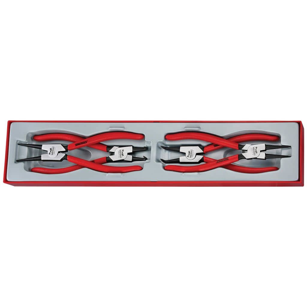 Buy Teng Tools 4PC 9inch/255mm Circlip Plier Tray from Power Tool Services - Image 1 | Best Price