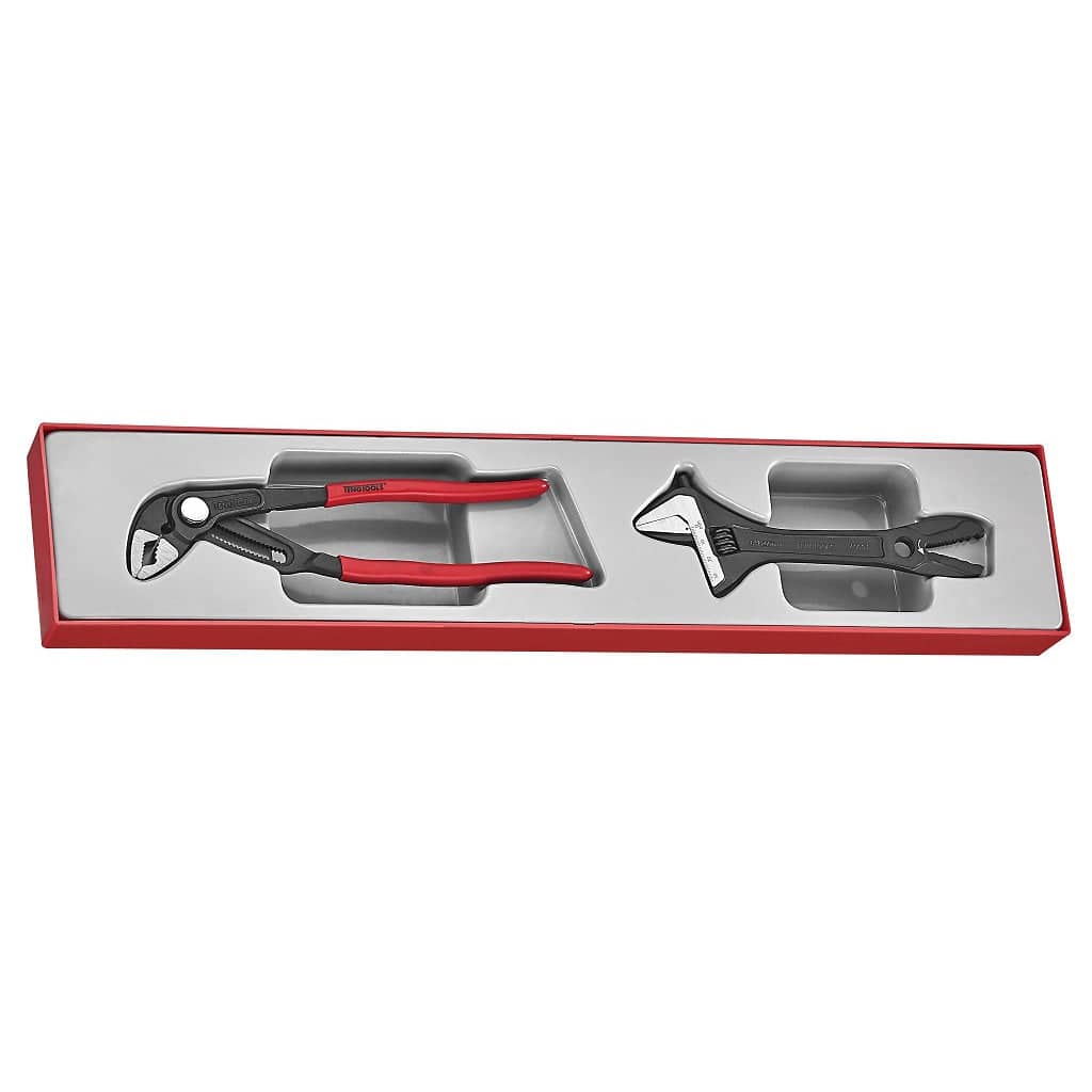 Buy Teng Tools 2PC Plier and Wrench Set from Power Tool Services - Image 1 | Best Price