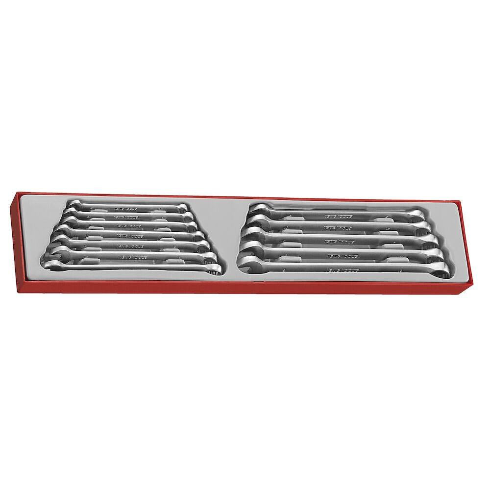 Buy Teng Tools 12PC Extra Long Combination Spanner Set from Power Tool Services - Image 1 | Best Price