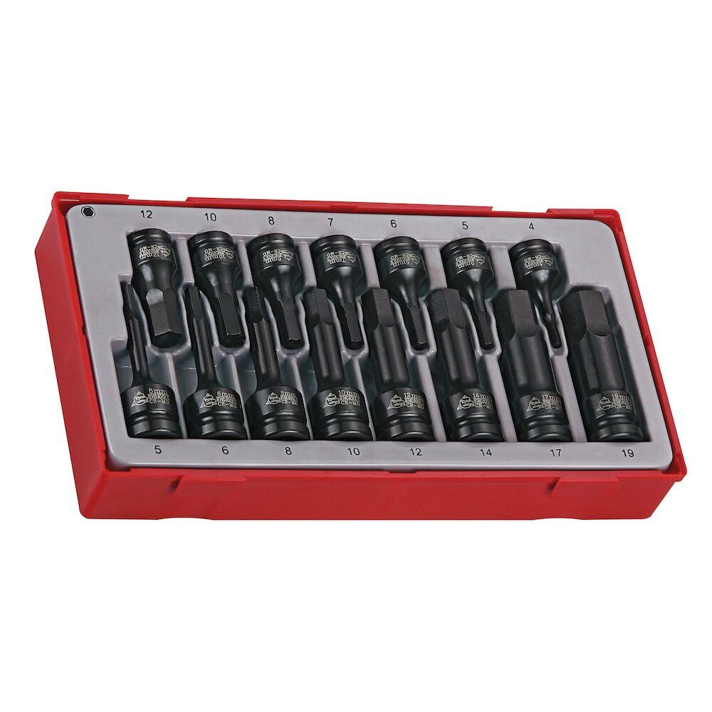 Buy Teng Tools 15PC 3/8'' & 1/2'' Drive Hex Impact Socket Set from Power Tool Services - Image 1 | Best Price