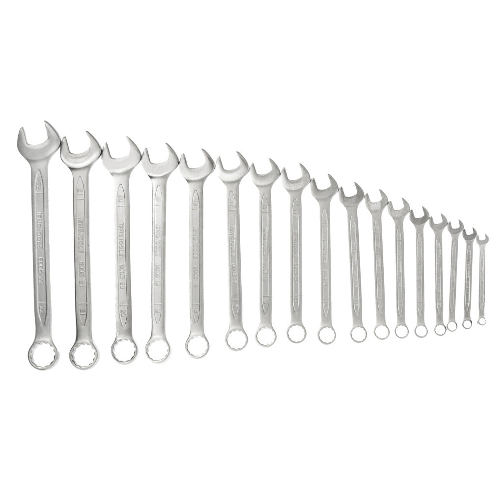Buy Teng Tools 17PC Metric Combination Spanner Set from Power Tool Services - Image 1 | Best Price