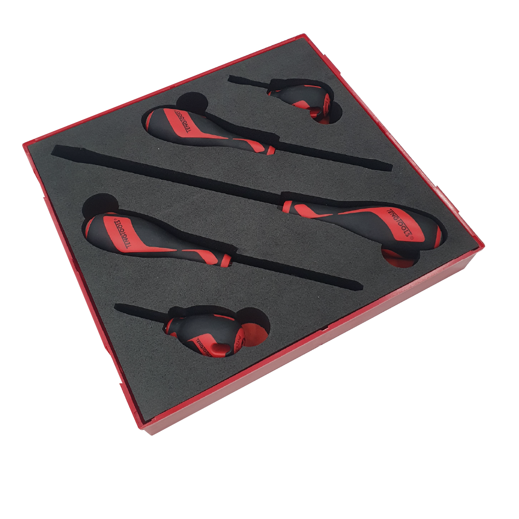 Buy Teng Tools 5PC Heavy Duty Screwdriver Set in EVA from Power Tool Services - Image 1 | Best Price