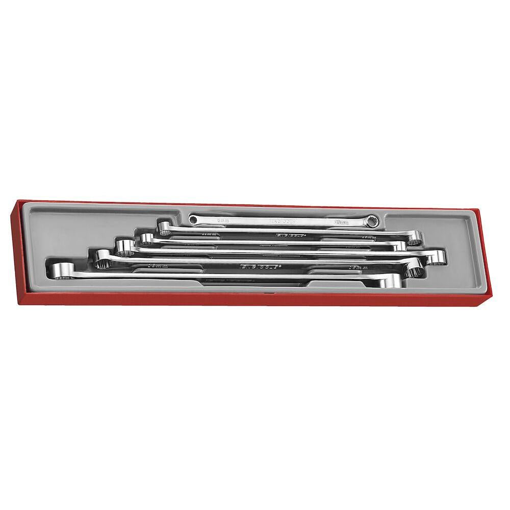 Buy Teng Tools 6PC Extra Long Double Ring Spanner Set from Power Tool Services - Image 1 | Best Price
