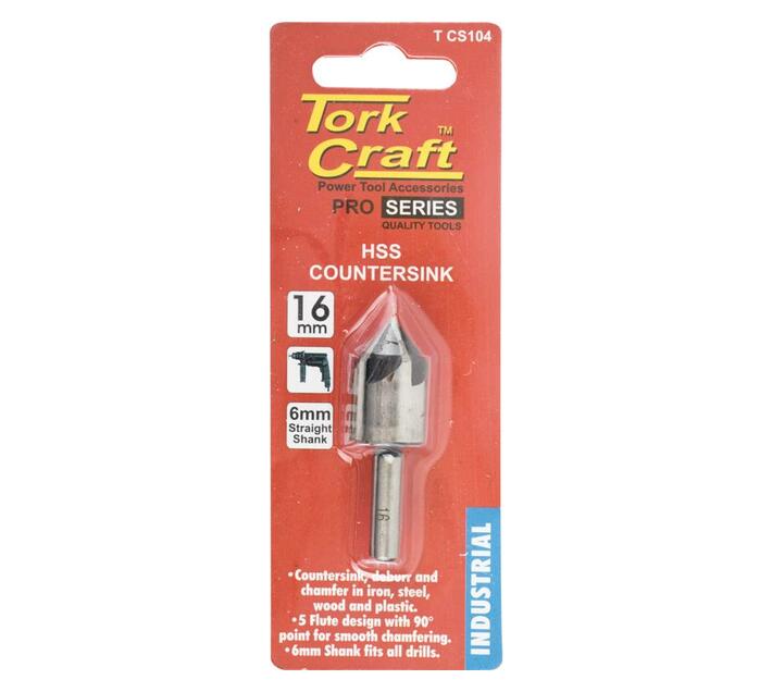 Buy Tork Craft HSS Countersink Bit ( Select Size ) from Power Tool Services - Image 3 | Best Price