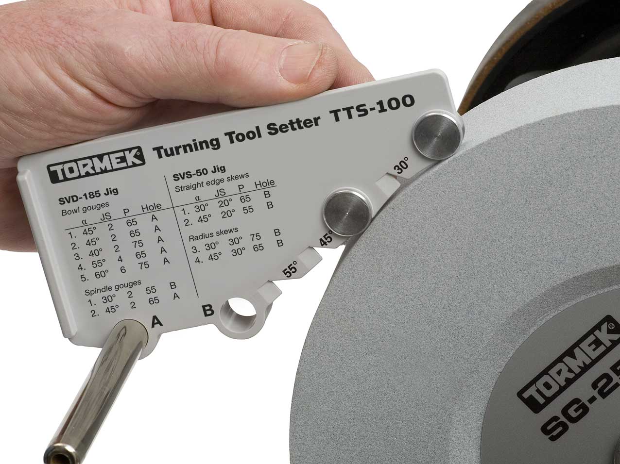 Buy Tormek Turning Tool Setter TTS-100 from Power Tool Services - Image 2 | Best Price
