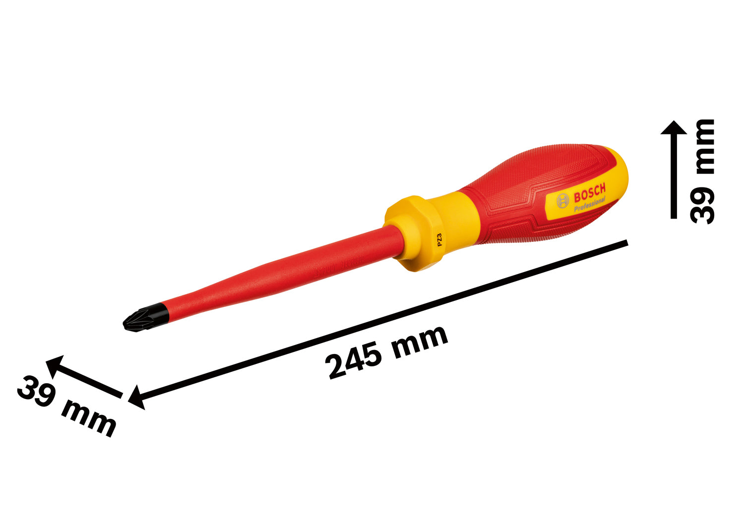 Bosch Professional Screwdriver VDE Screwdriver PZ3x125 1600A02ND3 2 - Power Tool Services