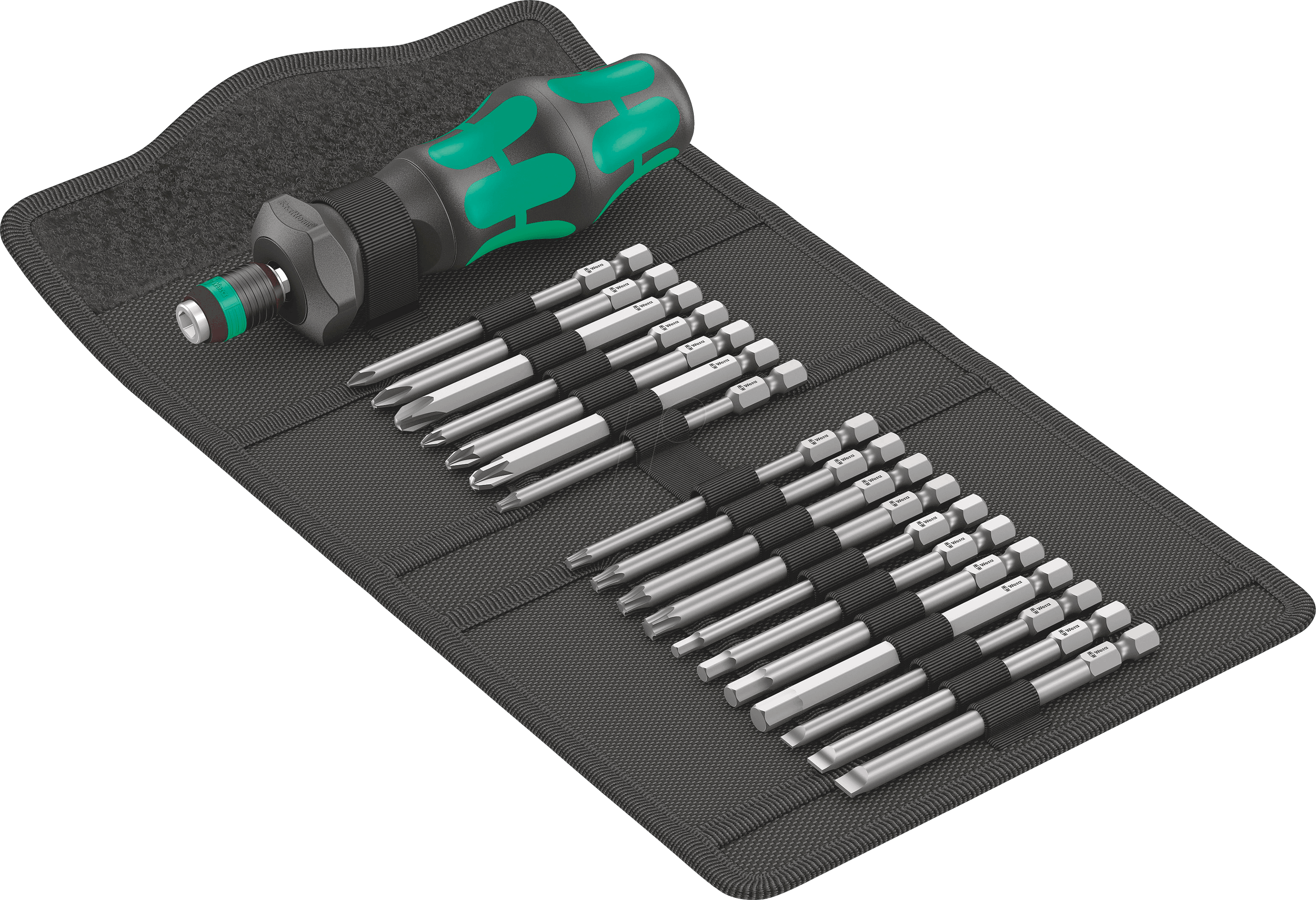 Wera Kraftform Kompakt Turbo 1, 19 pieces