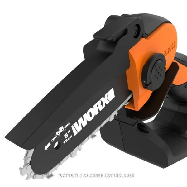 Buy Worx One Handed Chainsaw Cordless 12CM 20V | Tool Only from Power Tool Services - Image 3 | Best Price
