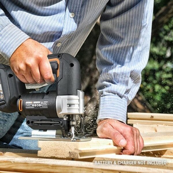 Buy Worx Jigsaw 24mm Cordless With 4 Pendulum Settings 20V | Tool Only from Power Tool Services - Image 5 | Best Price