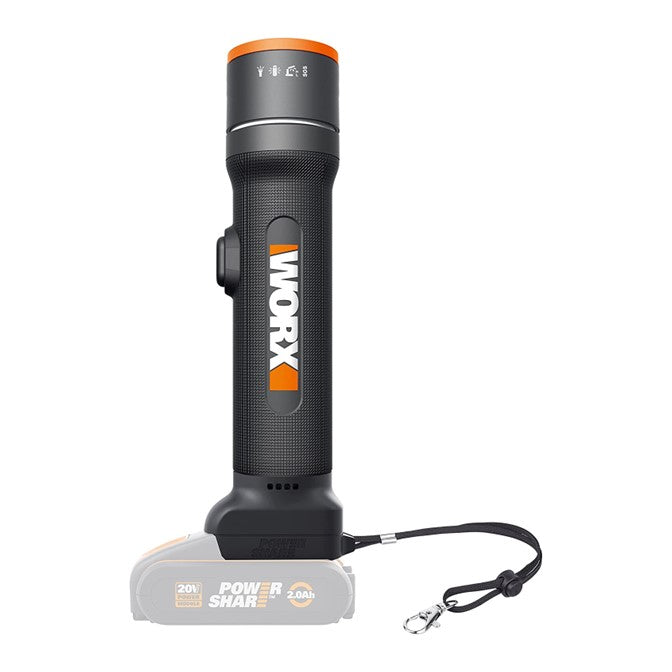 Worx Cordless 4-in-1 LED Flashlight 20V | 510 LUMENS 1 - Power Tool Services