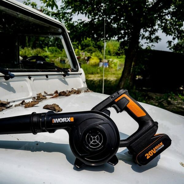 Buy Worx Workshop & Jobsite Cordless Blower 257KM/H 20V | Tool Only from Power Tool Services - Image 3 | Best Price