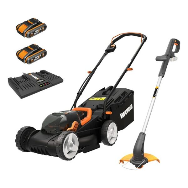 Worx Lawn Mower Weed Eater COMBO 20V/40V KIT