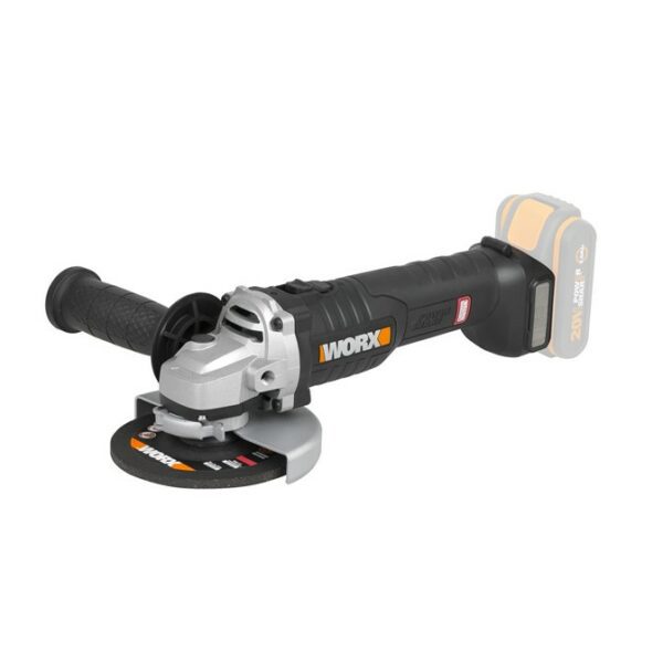 Buy Worx NITRO Angle Grinder 125mm 20V BL WX812.9 from Power Tool Services - Image 1 | Best Price