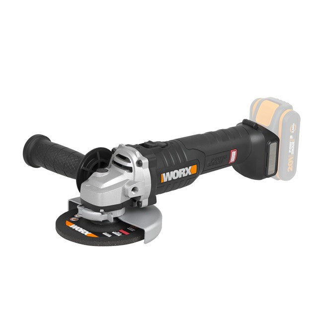 Buy Worx NITRO Angle Grinder 125mm 20V BL WX812.9 from Power Tool Services - Image 2 | Best Price