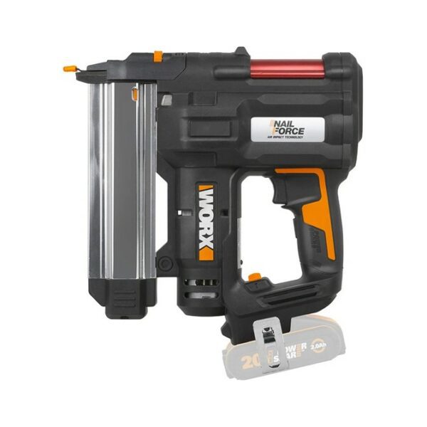 Worx NAIL FORCE Cordless 18 Gauge Nail & Staple Gun 20V