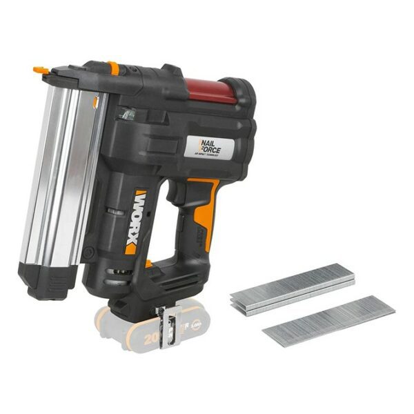 Buy Worx NAIL FORCE Cordless 18 Gauge Nail & Staple Gun 20V | Tool Only from Power Tool Services - Image 1 | Best Price