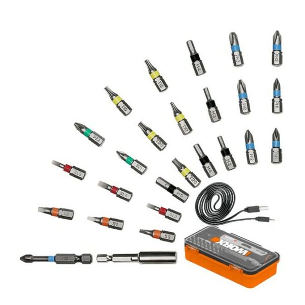 Buy Worx Portable Screwdriver Pen Cordless 300RPM 4V | KIT from Power Tool Services - Image 3 | Best Price