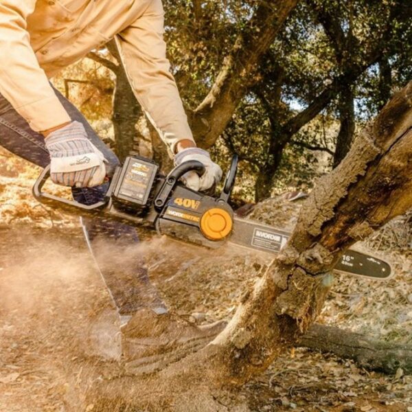 Buy Worx NITRO Chainsaw 40cm Cordless 40V KIT | Kit from Power Tool Services - Image 12 | Best Price