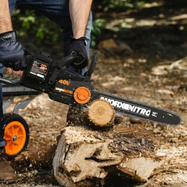 Buy Worx NITRO Chainsaw 40cm Cordless 40V KIT | Kit from Power Tool Services - Image 10 | Best Price