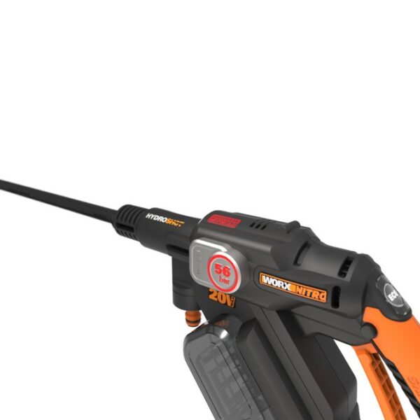 Buy Worx NITRO HYDROSHOT High Pressure Cleaner Cordless 56 BAR 20V | KIT from Power Tool Services - Image 5 | Best Price
