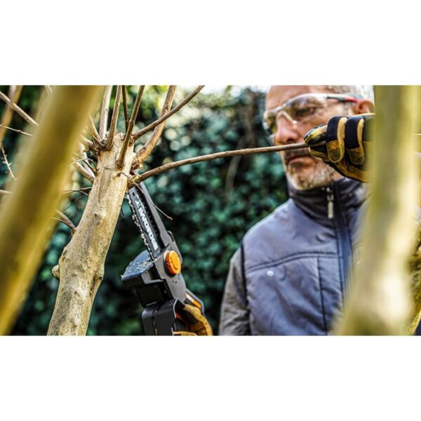 Buy Worx NITRO One-Handed Chainsaw Brushless NITRO 12CM 20V | Tool Only from Power Tool Services - Image 5 | Best Price