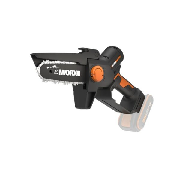 Buy Worx NITRO One-Handed Chainsaw Brushless NITRO 12CM 20V | Tool Only from Power Tool Services - Image 1 | Best Price