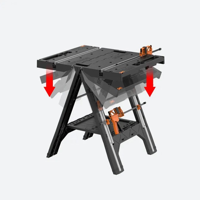 Buy Worx PEGASUS Multi Function Work Table & Sawhorse from Power Tool Services - Image 2 | Best Price