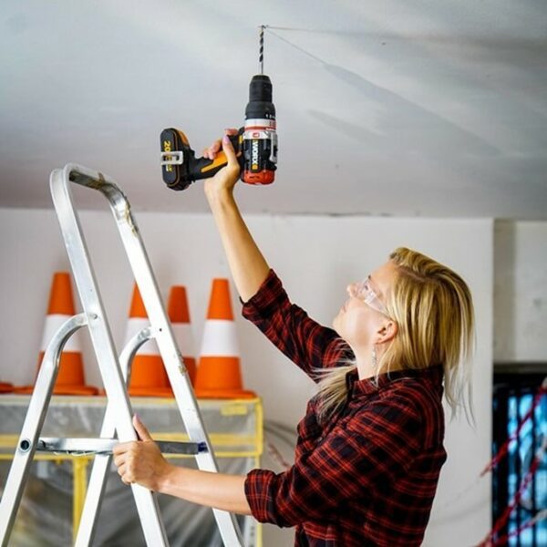 Buy Worx SLAMMER 3-In-1 Brushless Active Hammer Drill 6000BPM 20V | KIT from Power Tool Services - Image 4 | Best Price