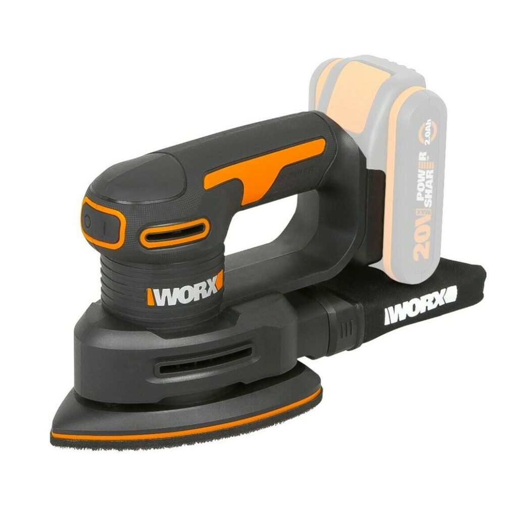 Buy Worx Mouse / Detail Sander Cordless 12000 OPM 20V | Tool Only from Power Tool Services - Image 2 | Best Price