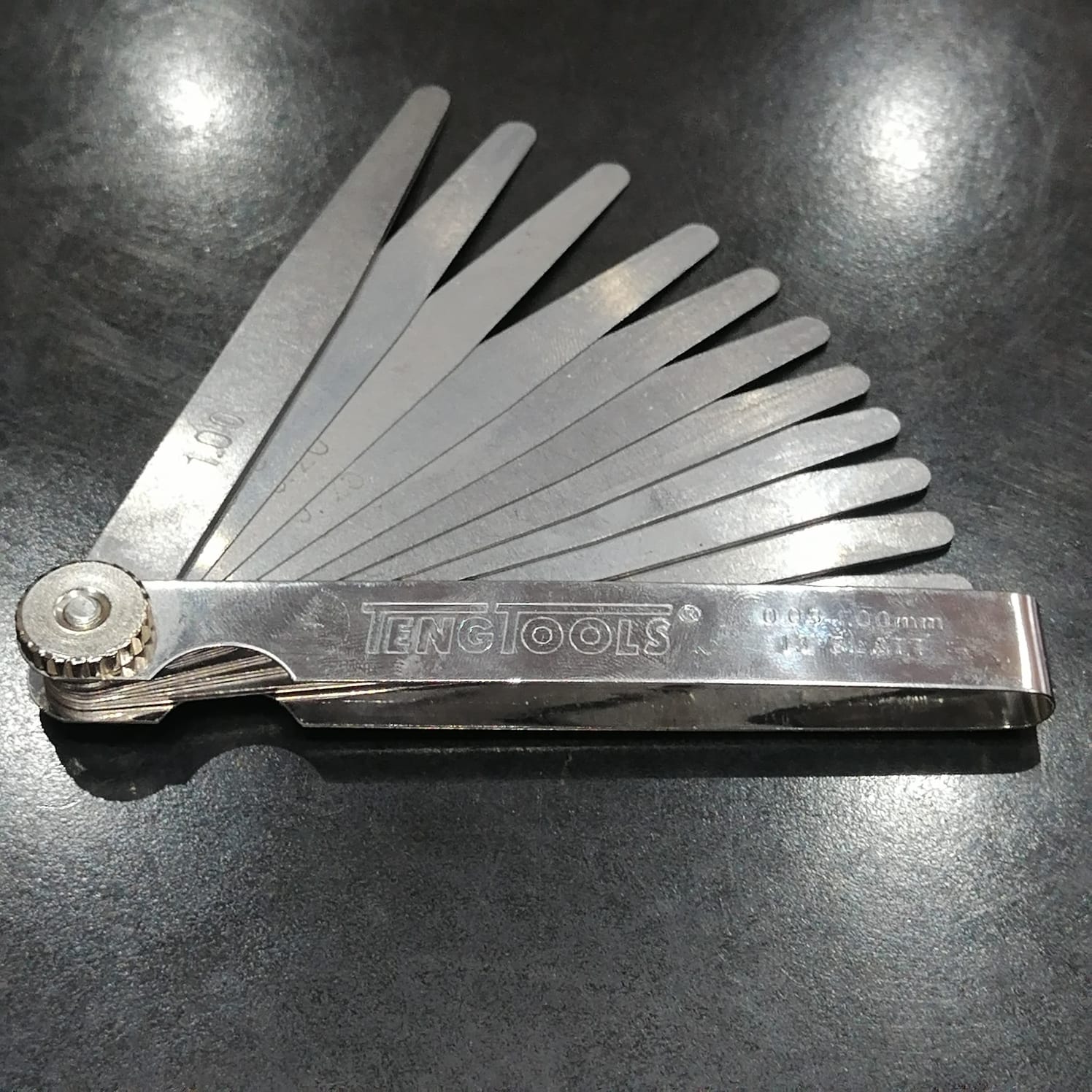 Buy Teng Tools FEELER GAUGE 0,05-1,0MM 100MM 13 BLADES from Power Tool Services - Image 3 | Best Price