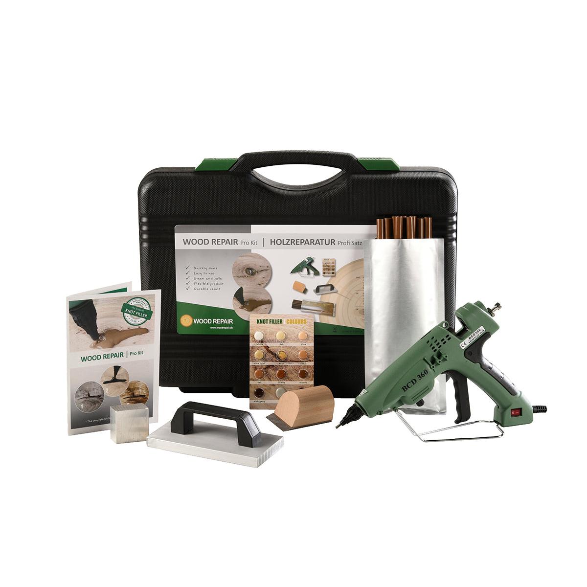 Buy Wood Repair Thermelt Knot Filler Pro Kit from Power Tool Services - Image 1 | Best Price
